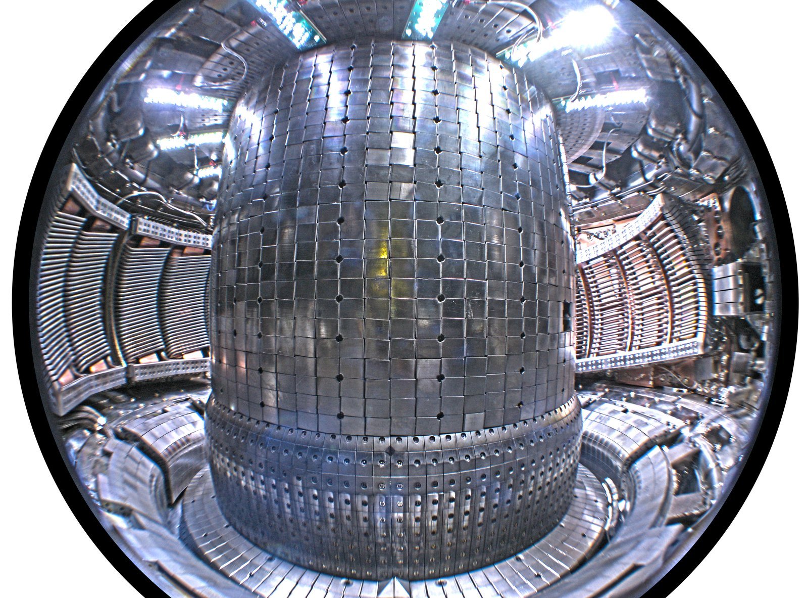Inside the Alcator C-Mod tokamak at the MIT Plasma Science and Fusion Center